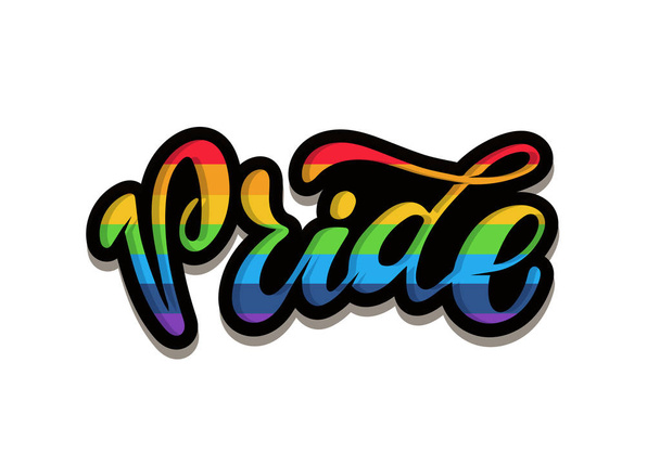 Aranyos kézzel rajzolt betűk poszter Art-Pride - Vektor, kép