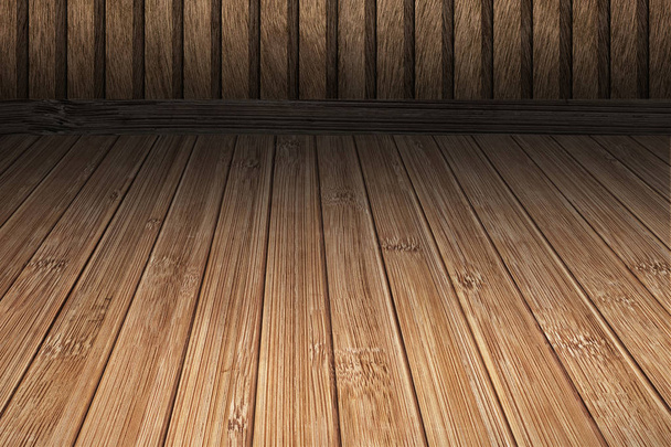 Bamboo Place mat rustykalne tło - Zdjęcie, obraz