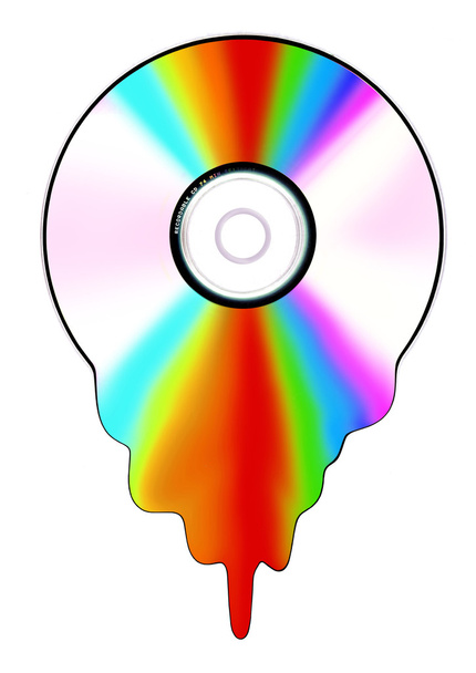 Liquid disk - Photo, Image