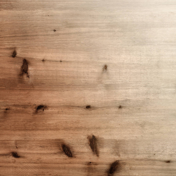 Ρουστίκ ζεστό ανοιχτό καφέ ξύλινο φόντο με κόμπους - Φωτογραφία, εικόνα