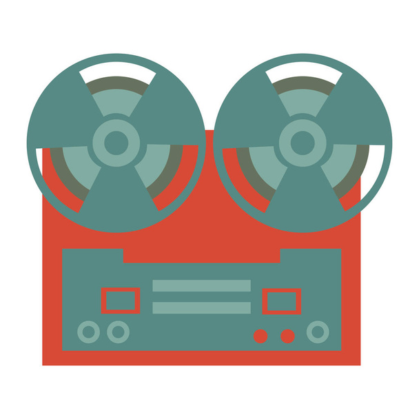 Vector Set Vintage Tape Recorders 1970s Stock Vector (Royalty Free)  1164469555