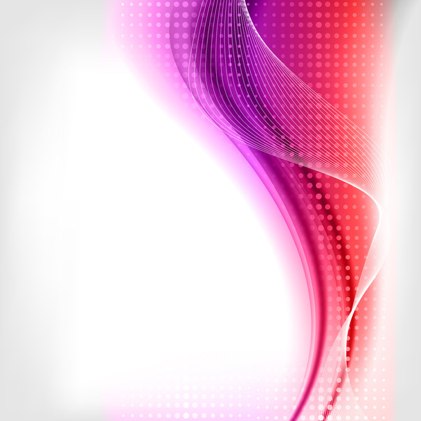 abstract background with waves and lines - Vector, Image