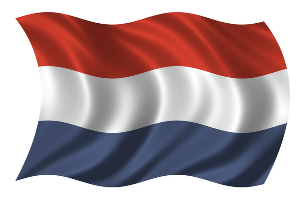 Flagge der Niederlande / Holland - Foto, Bild