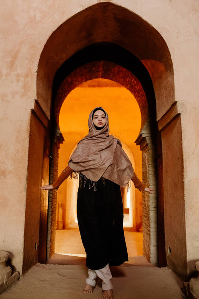 Tourist in Meknes Morocco - Fotó, kép