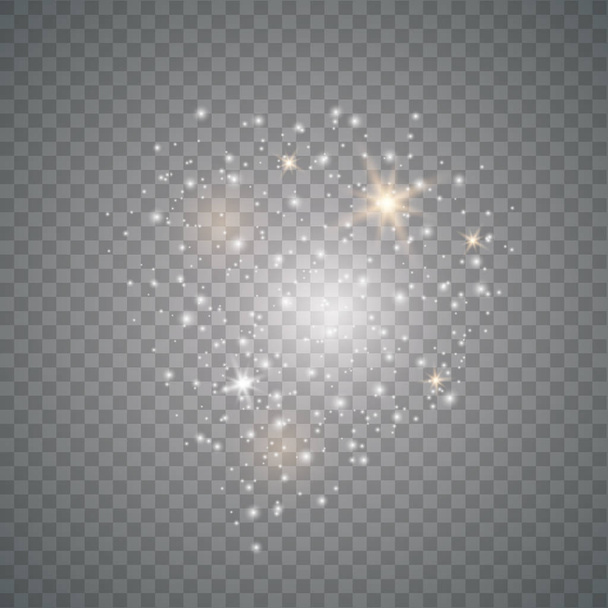 Sparks glitter special light effect - Vector, Image