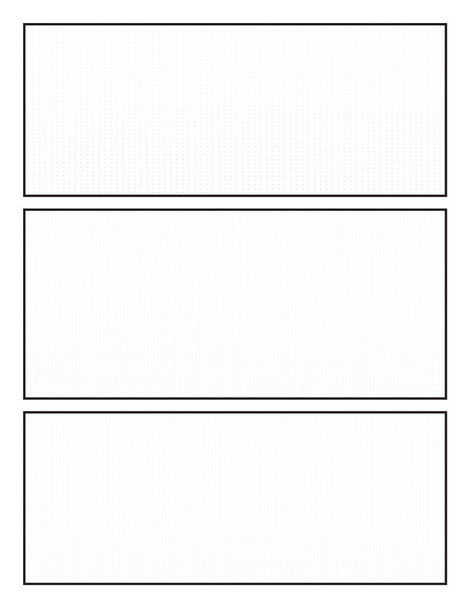 Blank Comic Book Make Your Own Comic Book - Vector, Image