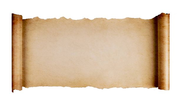 Scroll papier geïsoleerd - Foto, afbeelding