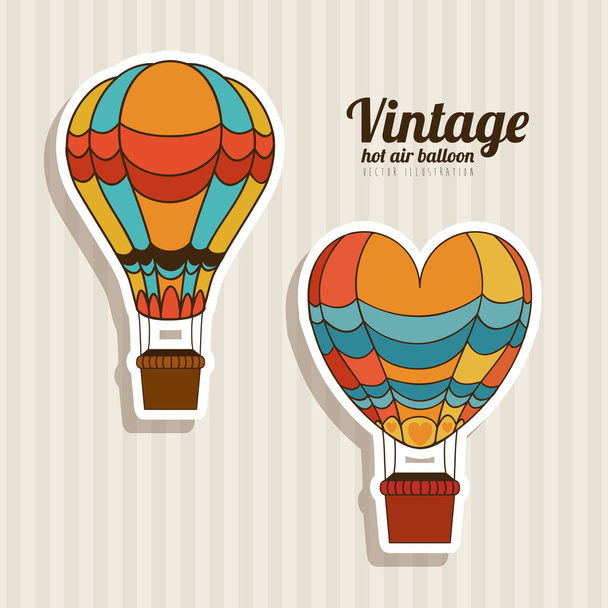 Luftballons im Design - Vektor, Bild