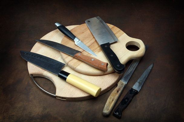 kitchen knives - Foto, Imagem