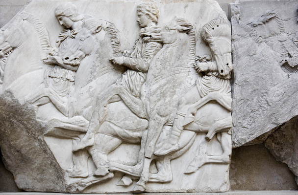 beeldhouwwerken van het Parthenon gestolen uit Griekenland - Foto, afbeelding