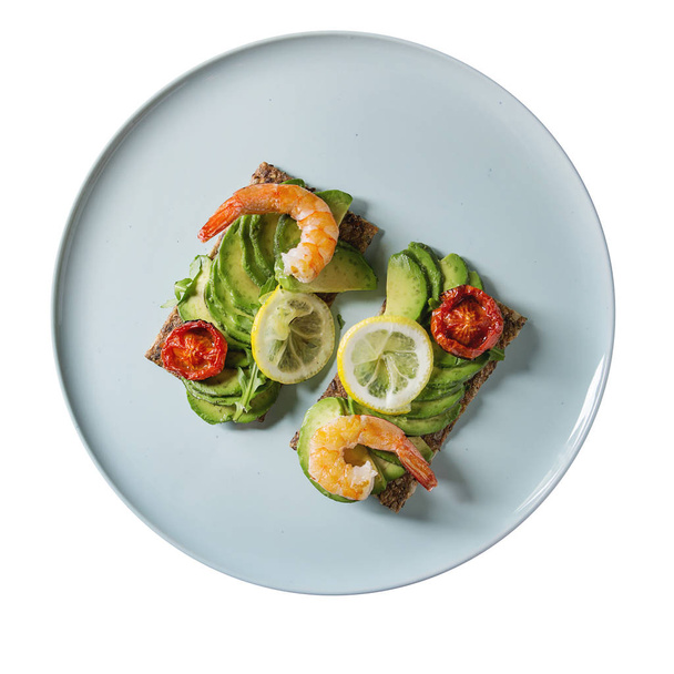 Sandwich with avocado - Foto, imagen