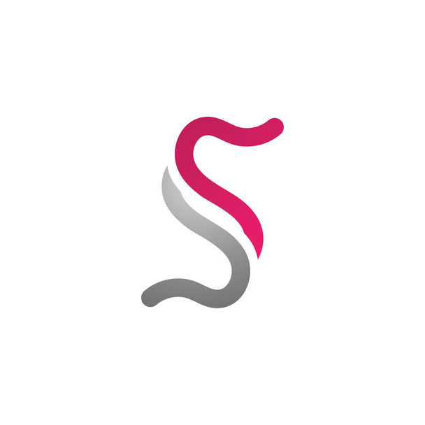 Üzleti vállalati S betű embléma - Vektor, kép