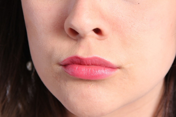 Очаровательные губы молодой леди
 - Фото, изображение