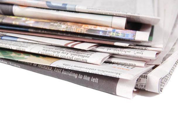 Stack of newspapers - Fotó, kép
