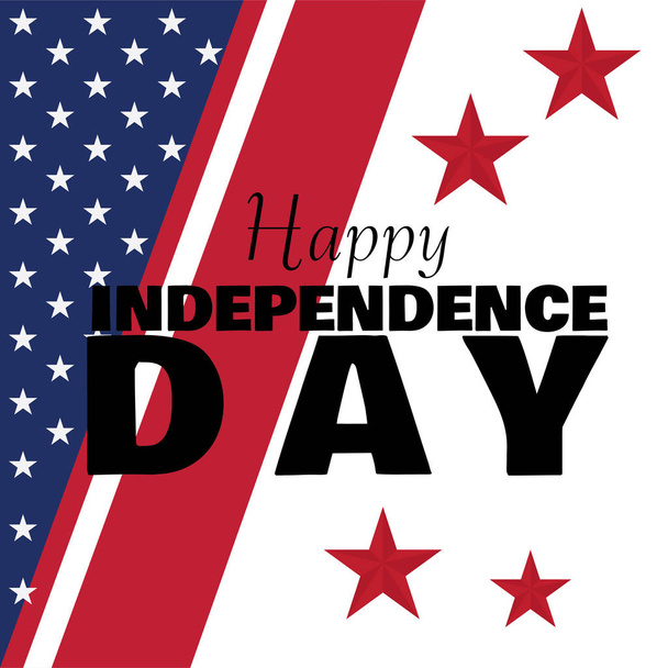 USA Independence day graphic design - Vector, Image