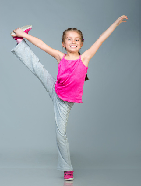 girl gymnast - Valokuva, kuva