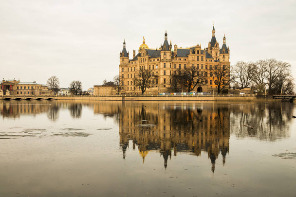 Schwerin vártól, Németország - Fotó, kép