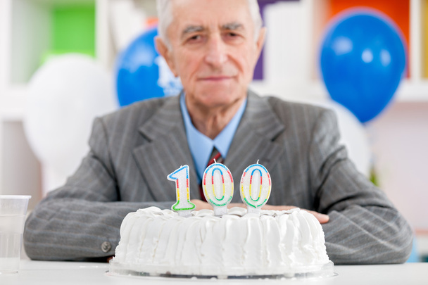 hundredth birthday - Фото, изображение