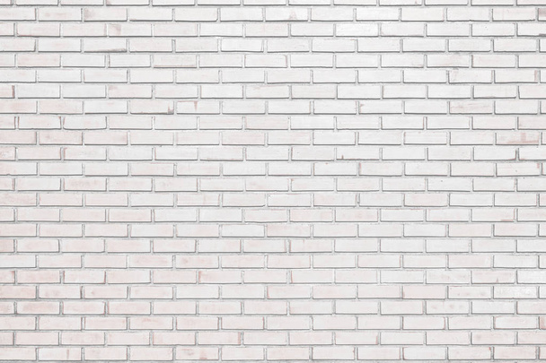 Λευκός τοίχος από τούβλα για υφή και φόντο. - Φωτογραφία, εικόνα