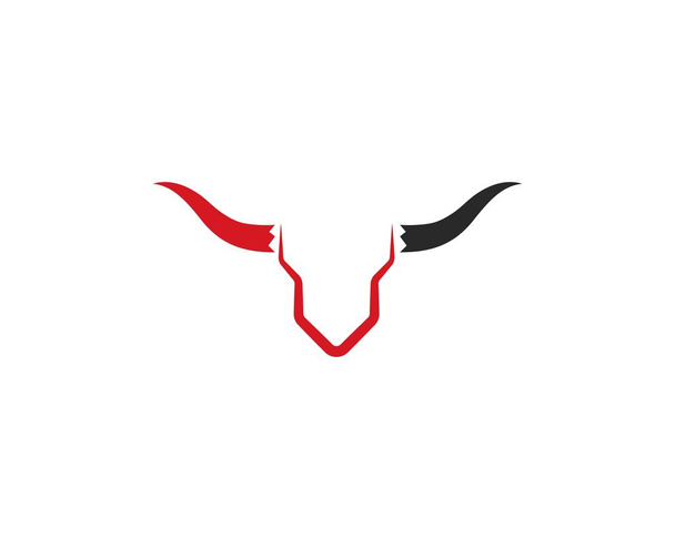 Bull Taurus logotipo modelo
 - Vetor, Imagem