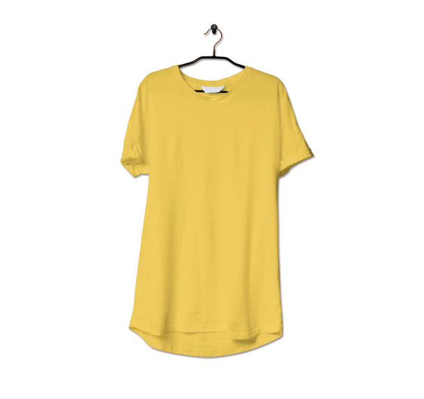 Pegue esta impressionante camiseta realista Mock Up In Prime Rose Color para dar um impulso ao logotipo da sua marca. Este mock up é altamente perfeito para mostrar sua obra de arte
. - Foto, Imagem