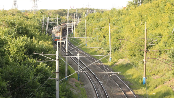La ferrovia, un treno merci. serbatoi
 - Filmati, video
