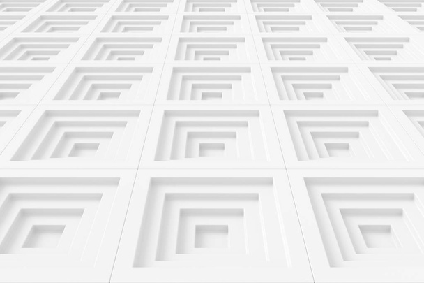 Contexto abstrato da parede de azulejo moderna. Renderização 3D
. - Foto, Imagem