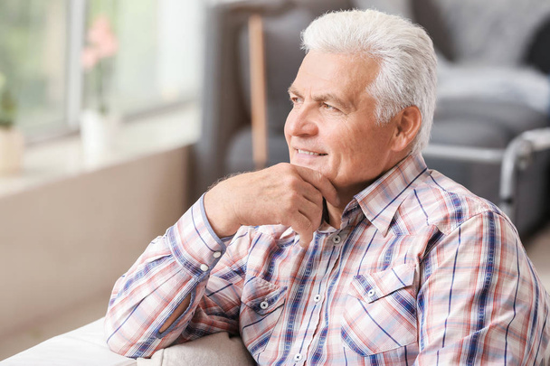 Portrait of elderly man in nursing home - Фото, зображення