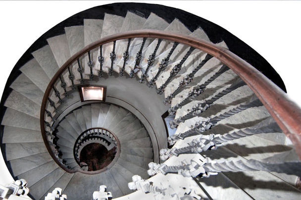 ancient spiral staircase - Foto, imagen