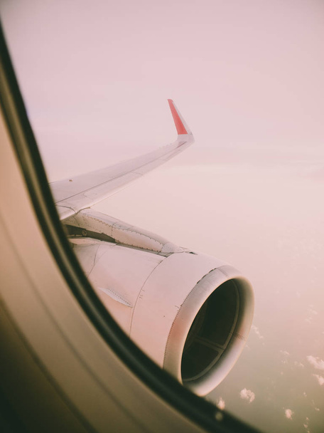 Voando sobre a Tailândia, vista do avião
 - Foto, Imagem