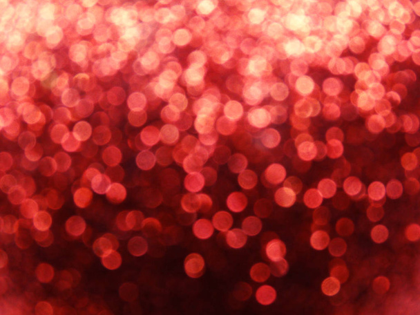 абстрактный красный фон мягкий размытый рождественские огни гирлянды
 - Фото, изображение