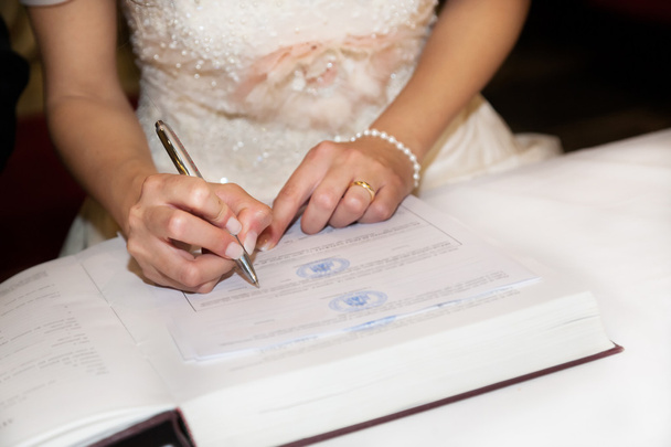 Wedding signature - Photo, image