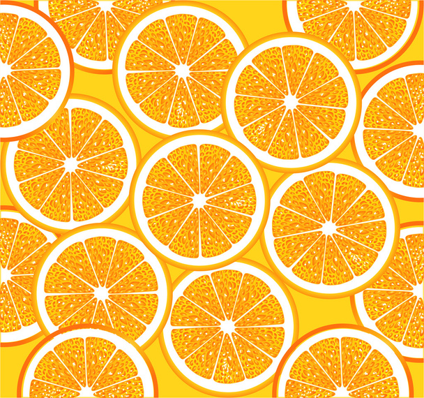 Orange slices - Vektori, kuva