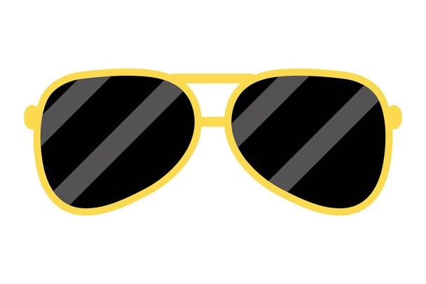 sunglasses vision accessory - Vector, Image
