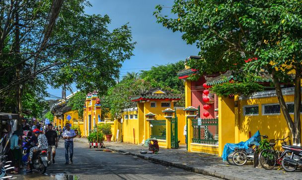 Old building at Hoi An Ancient Town  - 写真・画像