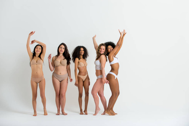 Beautiful women posing in underwear - Photo, image