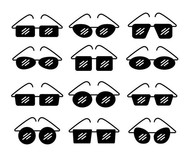 Απεικόνιση διανυσματικών γυαλιών. Επίπεδη εικόνα σετ αναανάγνωσης - Διάνυσμα, εικόνα