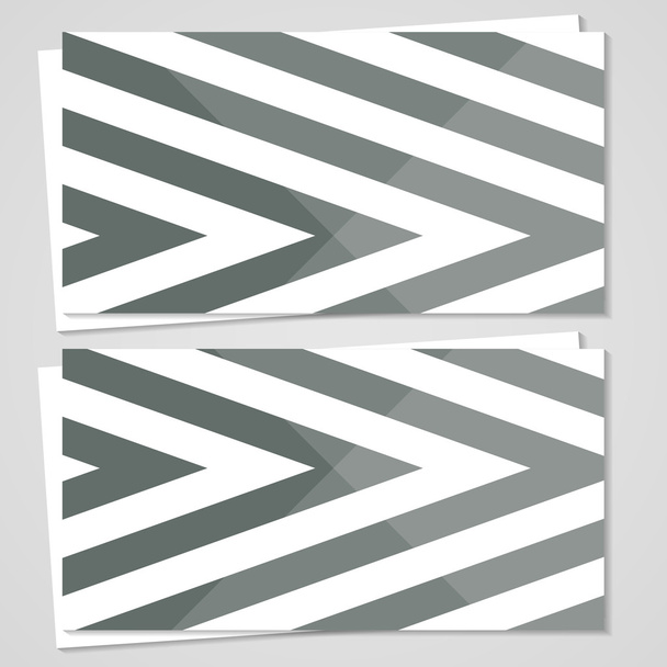 Vector business-card set for your design - Vettoriali, immagini