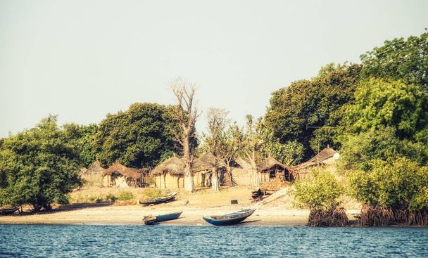 Villaggio dello Strawhut senegalese
 - Foto, immagini
