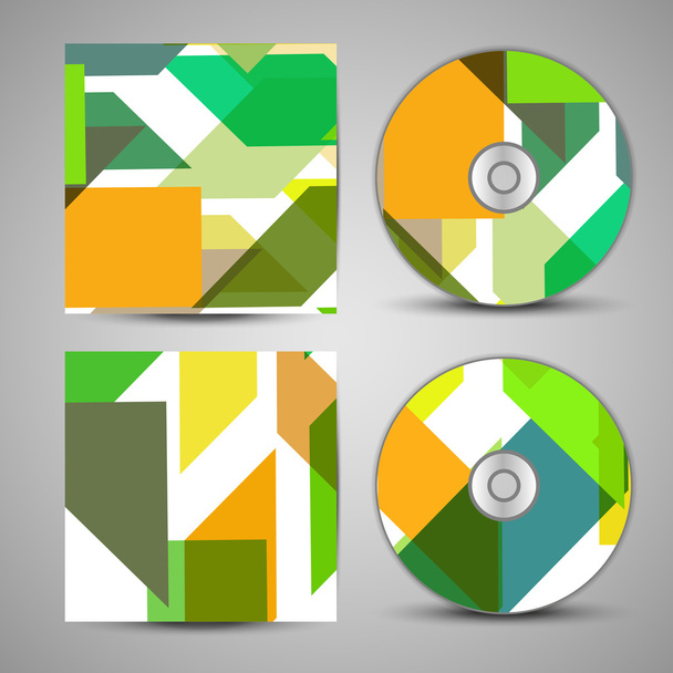 Vector cd cover set for your design - Вектор, зображення