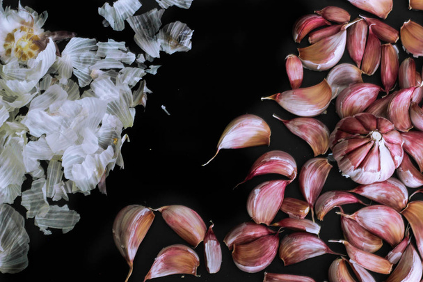 group of garlic - Фото, изображение