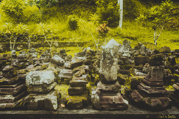 balinese temple Goa Gajah - Valokuva, kuva