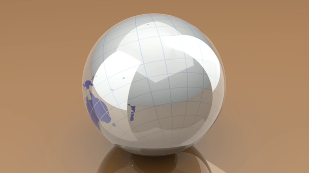 Globe de rotation - Loopable
 - Séquence, vidéo