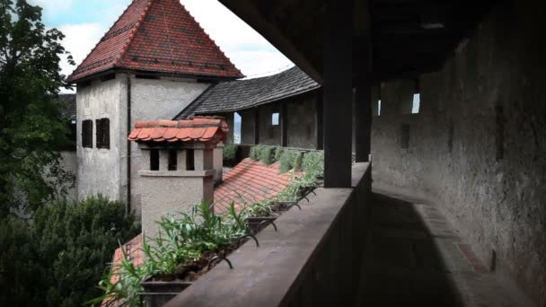 Tiro del balcón del castillo
 - Metraje, vídeo