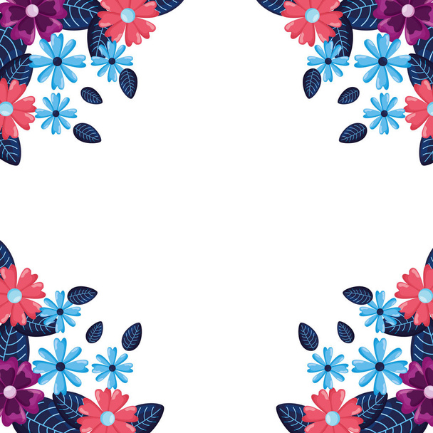 background decoration flowers - Vector, Image