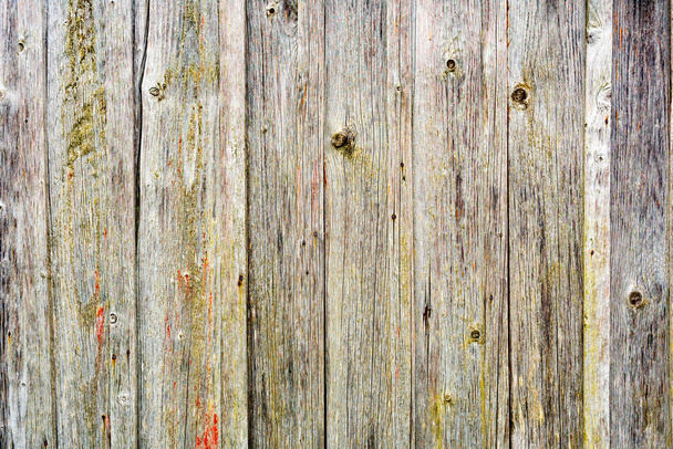 Textura, madera, pared, se puede utilizar como fondo. Textura de madera con arañazos y grietas - Foto, imagen