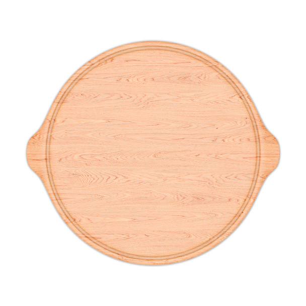 Round boards for pizza from the wood, 3D illustrations. - Photo, Image