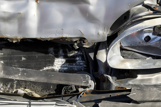 Damages as a result of a road accident - Photo, Image
