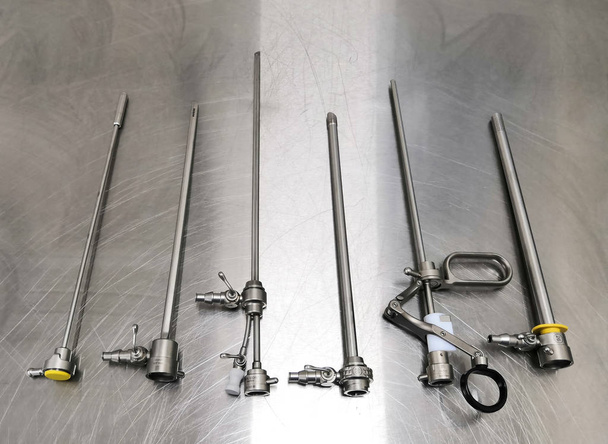 Diagnostische en operatieve Hysteroscopy set - Foto, afbeelding
