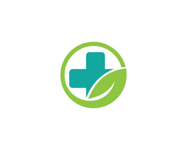 Egészségügyi logó sablonja - Vektor, kép